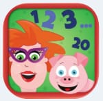 App Tellen en rekenen Juf Jannie